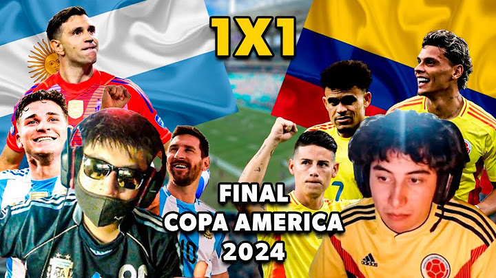 1X1 Y DEBATE CON PIOI PREVIA FINAL ARGENTINA - COLOMBIA, COPA AMERICA 2024.