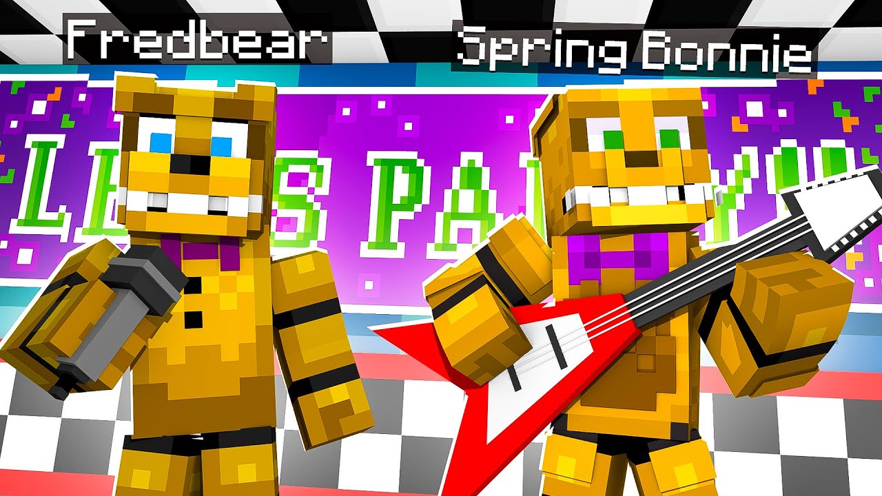 Fredbear & Spring Bonnie  Minecraft Five Nights at Freddy's FNAF Roleplay  