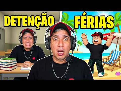 FIQUEI DE DETENÇÃO E NÃO VOU SAIR DE FÉRIAS!!!