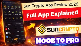 SunCrypto App Review 2026 | Full App Explained | Beginner To Pro Guide Hindi screenshot 1