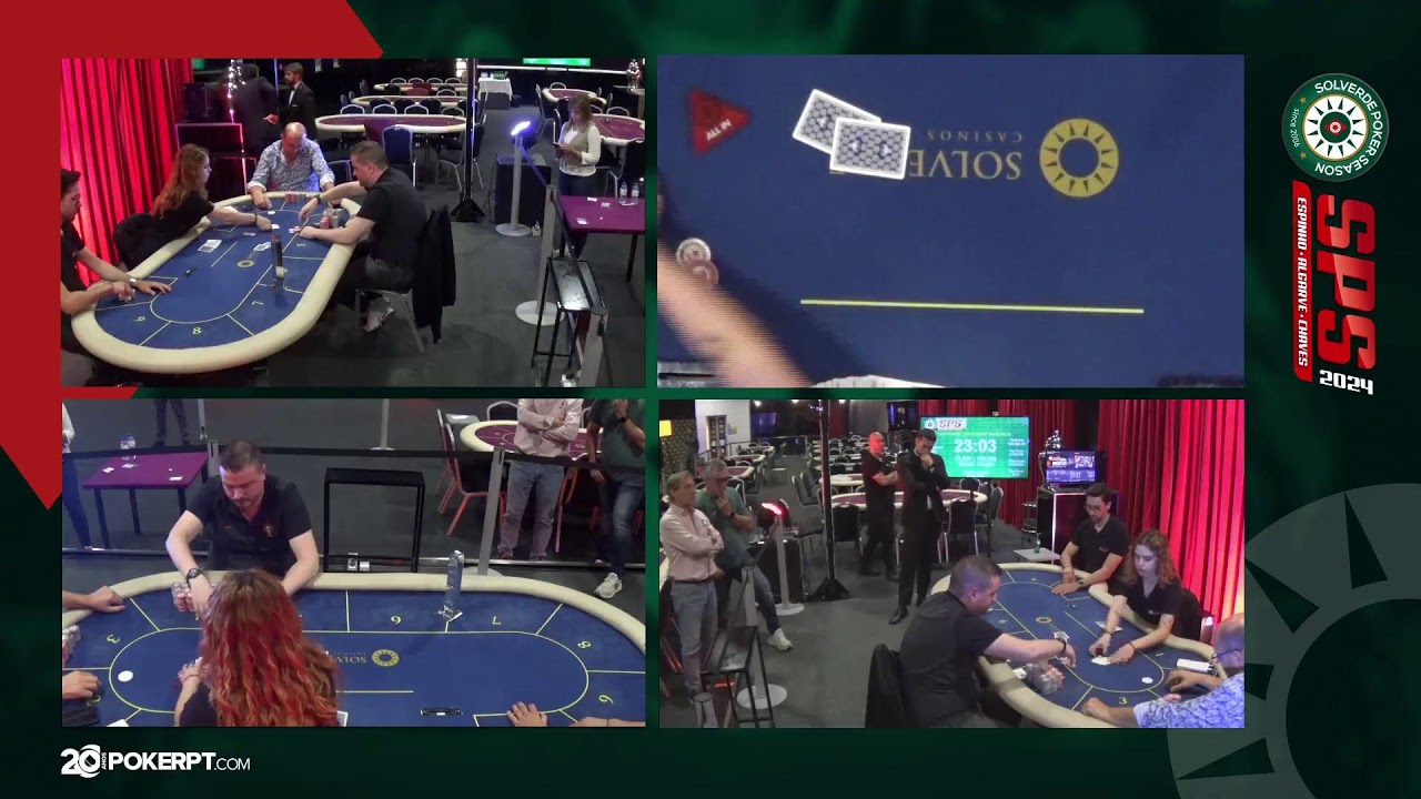 🔴Dia Final Main Event Etapa #6 Solverde Poker Season 2024 - Hotel Casino Chaves