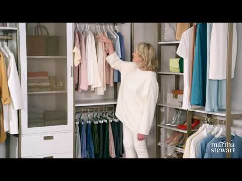 Vidéo: La Collection California Closet De Martha Stewart Vous Aidera à Organiser Votre Maison