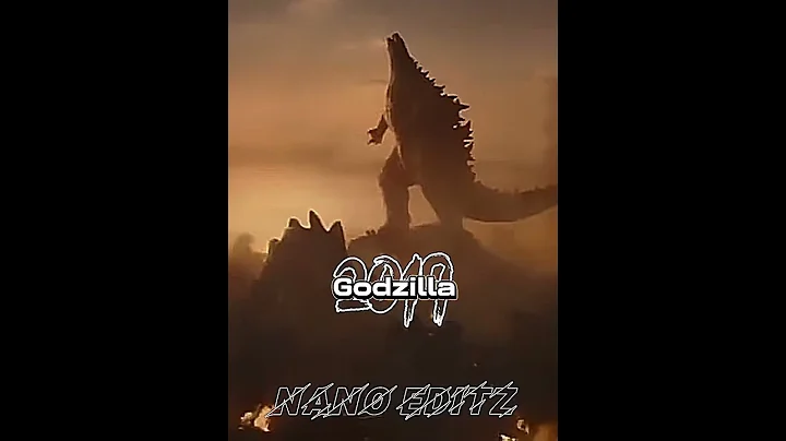 2019 Godzilla #vs Monster Zero #monsterverse #edit #capcut