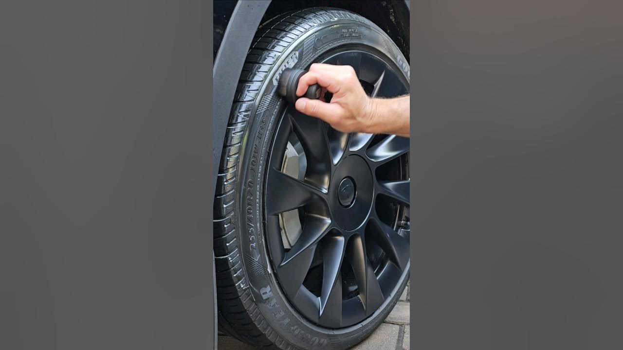 The Best Tire Dressing Applicator Detailing ASMR Part 42 Tire Shine