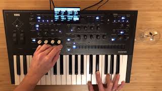 Live sound design jam on Korg Wavestate - Berlin Sternwarte