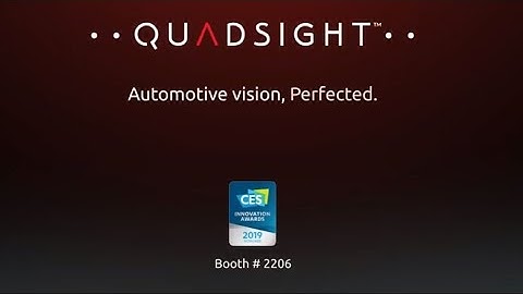 QuadSight: Delivering Unprecedented Obstacle Detection for Autonomous Vehicles