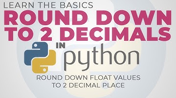 Learn The BASICS | ROUND DOWN 2 DECIMAL PLACE in Python (Ilonggo-English Version) | Part 7