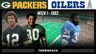 A True Hidden Gem of the 80s! (Packers vs. Oilers 1983, Week 1)
