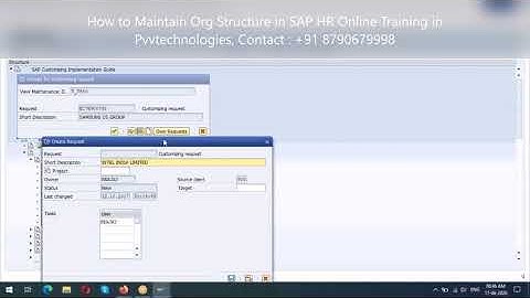 OM Relationships in SAP HR Online Training