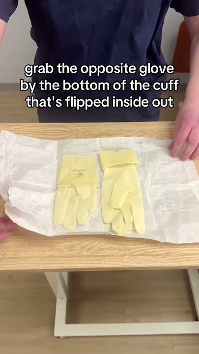 🧤 Mastering Sterile Glove Technique! 🧤