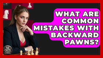What Are Common Mistakes With Backward Pawns? - The Chess Codex