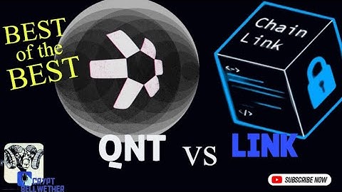 Quant (QNT) vs ChainLink (LINK) - BANKING TOKEN & INTEROPERBILTY WAR #quant #chainlink
