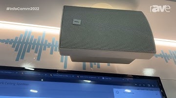 InfoComm 2022: Axis Communications Shows C1004-E Indoor IP Ceiling Speaker