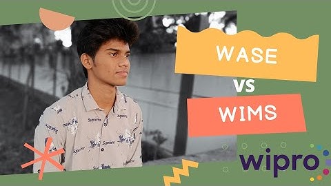 #12 Wipro Wilp - The difference Between WASE and WIMS in Wipro | Nagpurian Suraj.