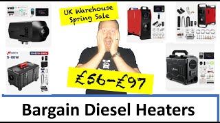 Spring Sale - Bargain Diesel Heaters from HCalory