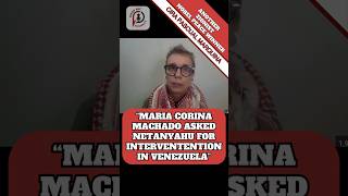 🎓Cira Pascual Marquina ⬇️🎤Nobel Prize Winner Maria Corina Machado’s US Shilling Extends to Israel