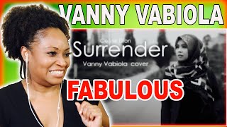 CÉLINE DION - I SURRENDER COVER BY VANNY VABIOLA - REACTION!! | Drew Nation