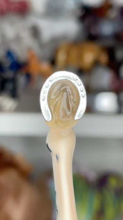 Breyer Horseshoes🥹 #modelhorse #breyerhorse #horse #hoof #horseshoe #horsehoof #breyer