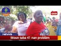 🛑🛑🛑 FLASH! Popilasyon Taba 41 lage nan lari ! Yo di anbasad ameriken kraze kay yo. Leta pa di anyen
