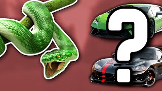 Guess The Car by The Animal | Car Quiz Challenge