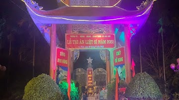 Lễ dâng hương tưởng niệm các anh hùng liệt sỹ - Nhà bia ghi tên liệt sỹ xã An Khê - 27/7/2022