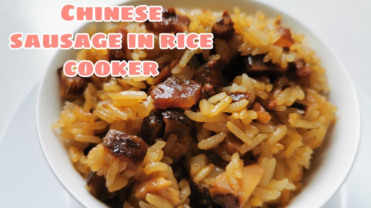 Lazy meals/Easy and Delicious Chinese Sausage and rice Rice cooker