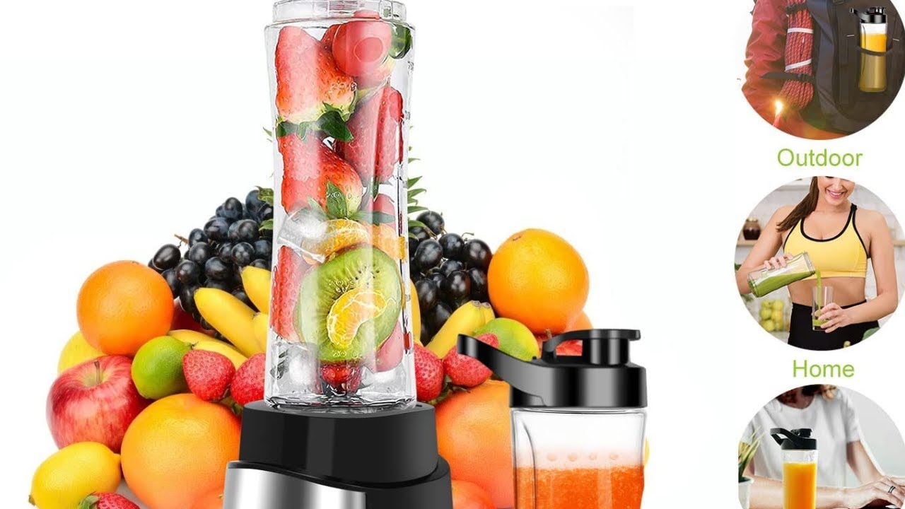 HERRCHEF Smoothie Blender, Blender for Shakes and Smoothies, 350W