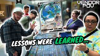 What Really Happens at a Pokemon Card Show | Twin Oaks Card Show | Vendor POV