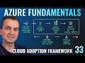 Az900 pisode 33  cadre dadoption du cloud pour azure