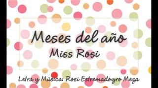 Video thumbnail of "Meses del año - Miss Rosi"