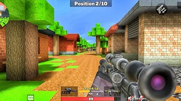 kuboom gun game gameplay walkthrough #kuboom #multiplayer #gameplay #fps