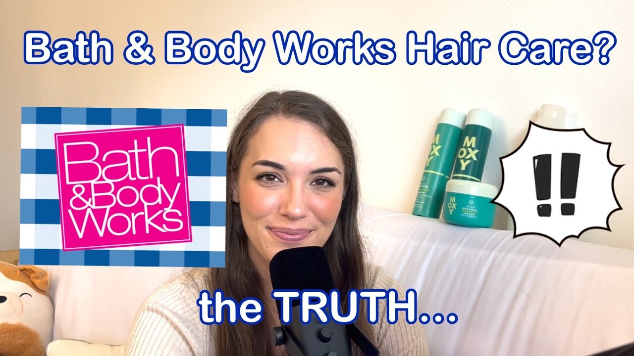 an honest Moxy hair review │Bath and Body Works Hair Care, Wavy Hair Line