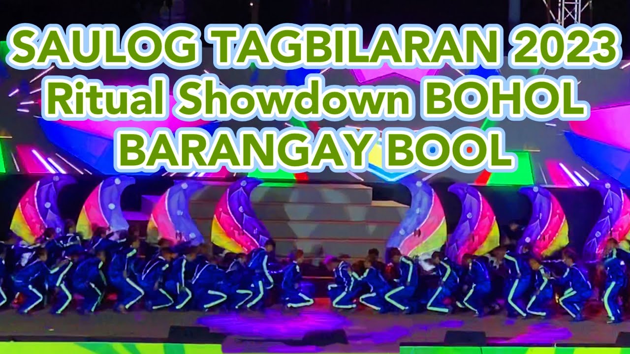 SAULOG TAGBILARAN 2023 Barangay BOOL Ritual Showdown @ CPG Tagbilaran Bohol