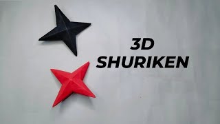 DIY ✨ How to Make a Ninja Star ( Shuriken ) |  3D Shuriken | Ninja Things with Paper screenshot 3