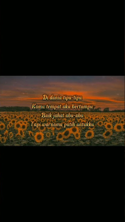DUNIA TIPU-TIPU - Yura Yunita (Lirik Cover) by Richard Adinata #duniatiputipu #yurayunita #lirik