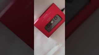 Sony Walkman Wmddii Cassette Player Red