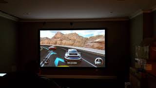 4k Sony Projector and Custom Home theater clip.