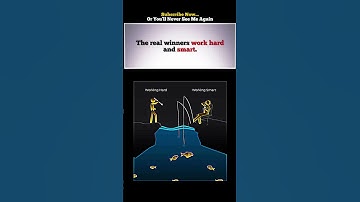 The real winners work hard and smart. #motivation #mindset #selfimprovement