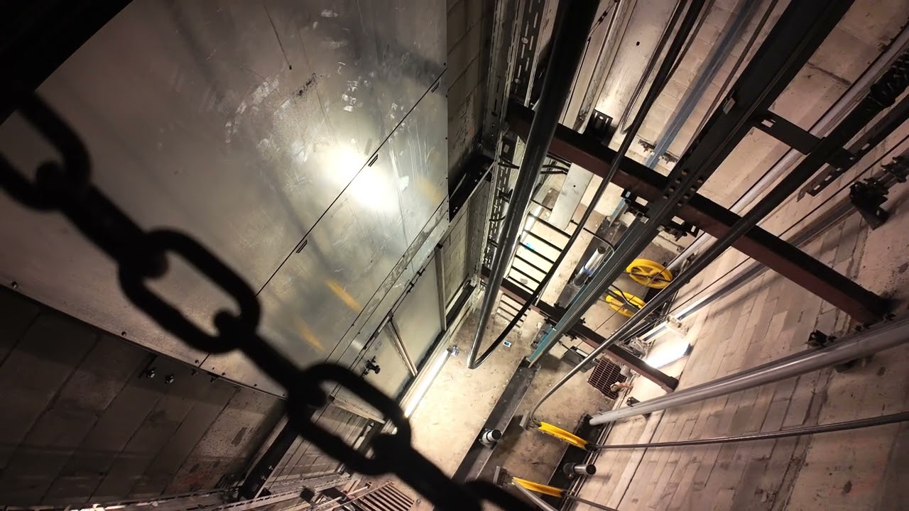 TKE MRL Elevator ride