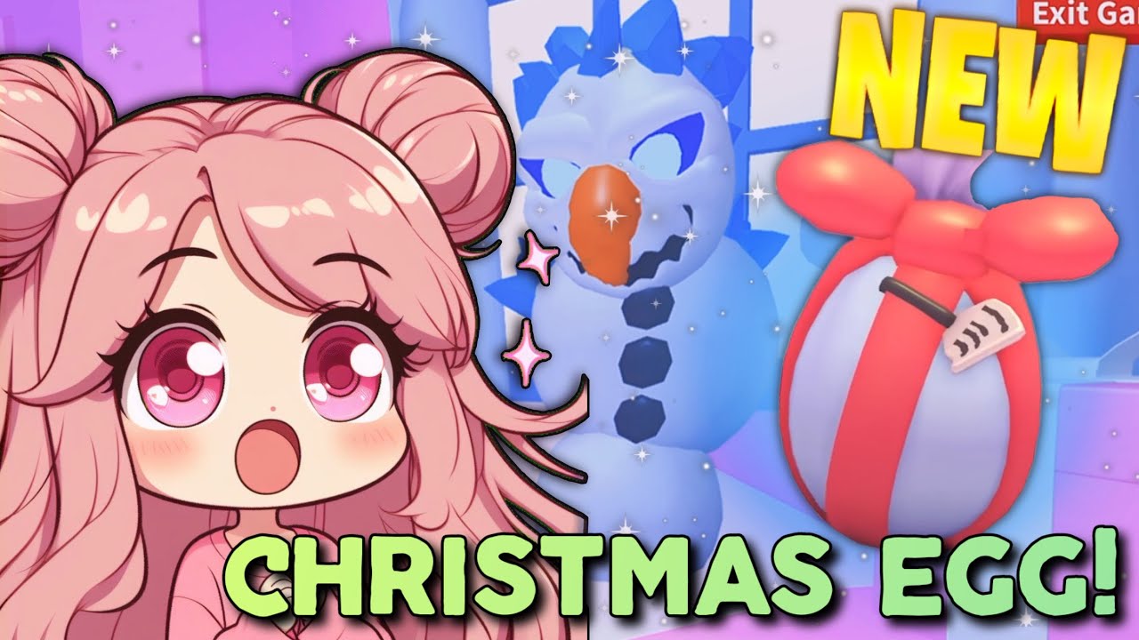 How To Get the NEW CHRISTMAS FUTURE EGG In Adopt Me! ️☃️ YouTube