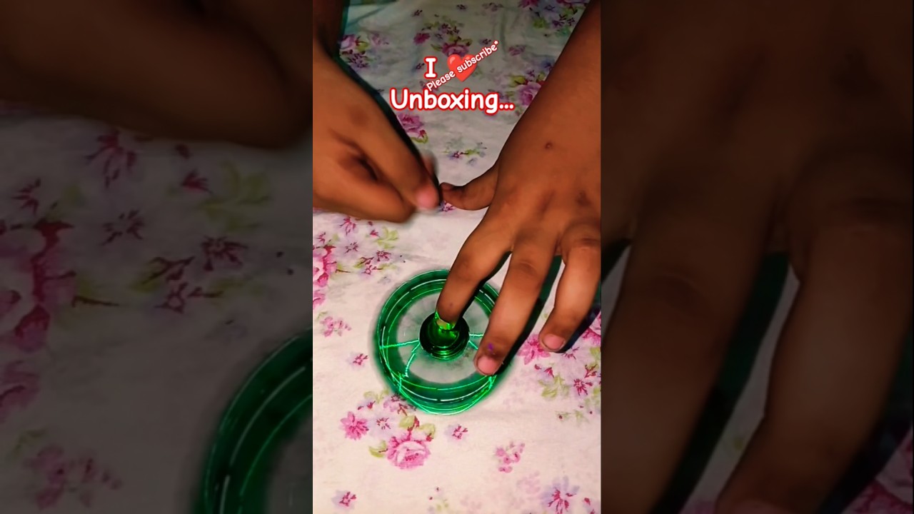Unboxing Rs 100/- Spinner Green 💚 Colour 