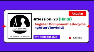 ngAfterViewInit() in Angular | Angular tutorial for beginners in Hindi 2025 (Session-26)