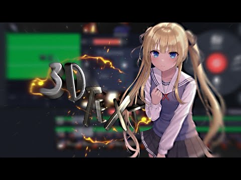 Tutorial 3D  TEXT di Alight motion 4.0.4