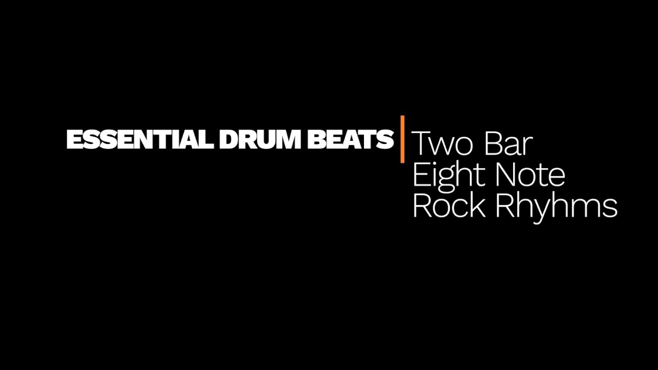 Two Bar Rock Rhythms YouTube