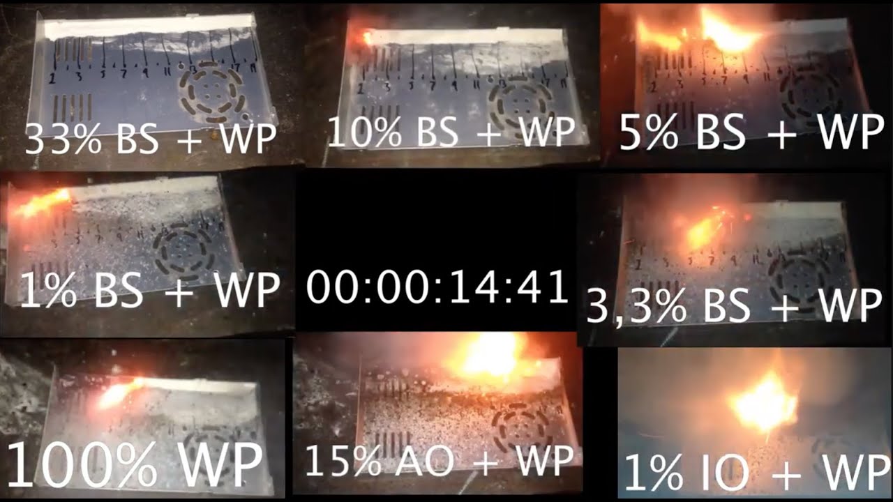 Burn Rate Of Baking Soda + Sugar Rocket Fuel + More