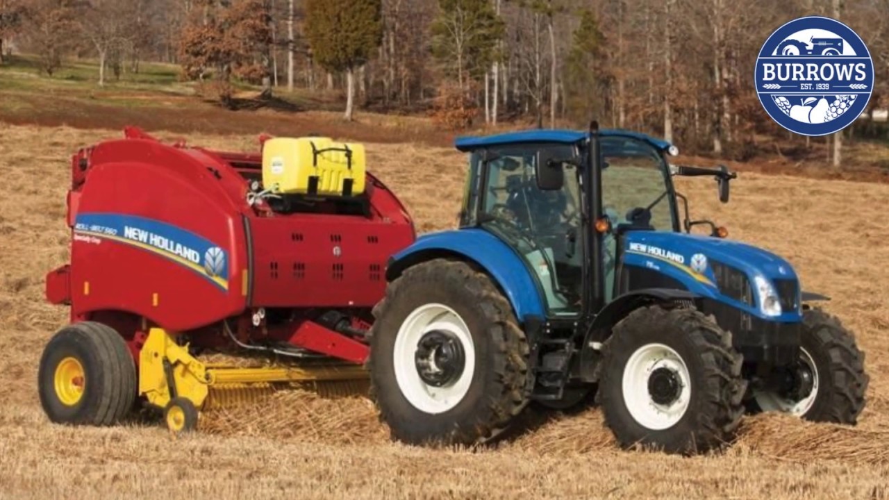 Produce Dense Bales With A 2018 New Holland Roll-Belt™ 450 For Sale In WA & OR