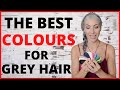 THE BEST COLOURS FOR GREY HAIR | WINTER | ERICA HENRY JOHNSTON