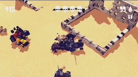 Fury Roads Survivor (by Tiny Games Srl) - arcade game for android and iOS - gameplay.