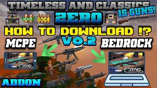 TACZ V0.2 Download Tutorial! | Realistic Craftable Gun Addon for Minecraft Bedrock & Mcpe 1.21.60+ screenshot 5