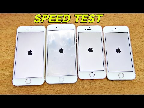 Iphone 6s Vs Se Vs 5s Vs 6 Speed Test 4k Youtube